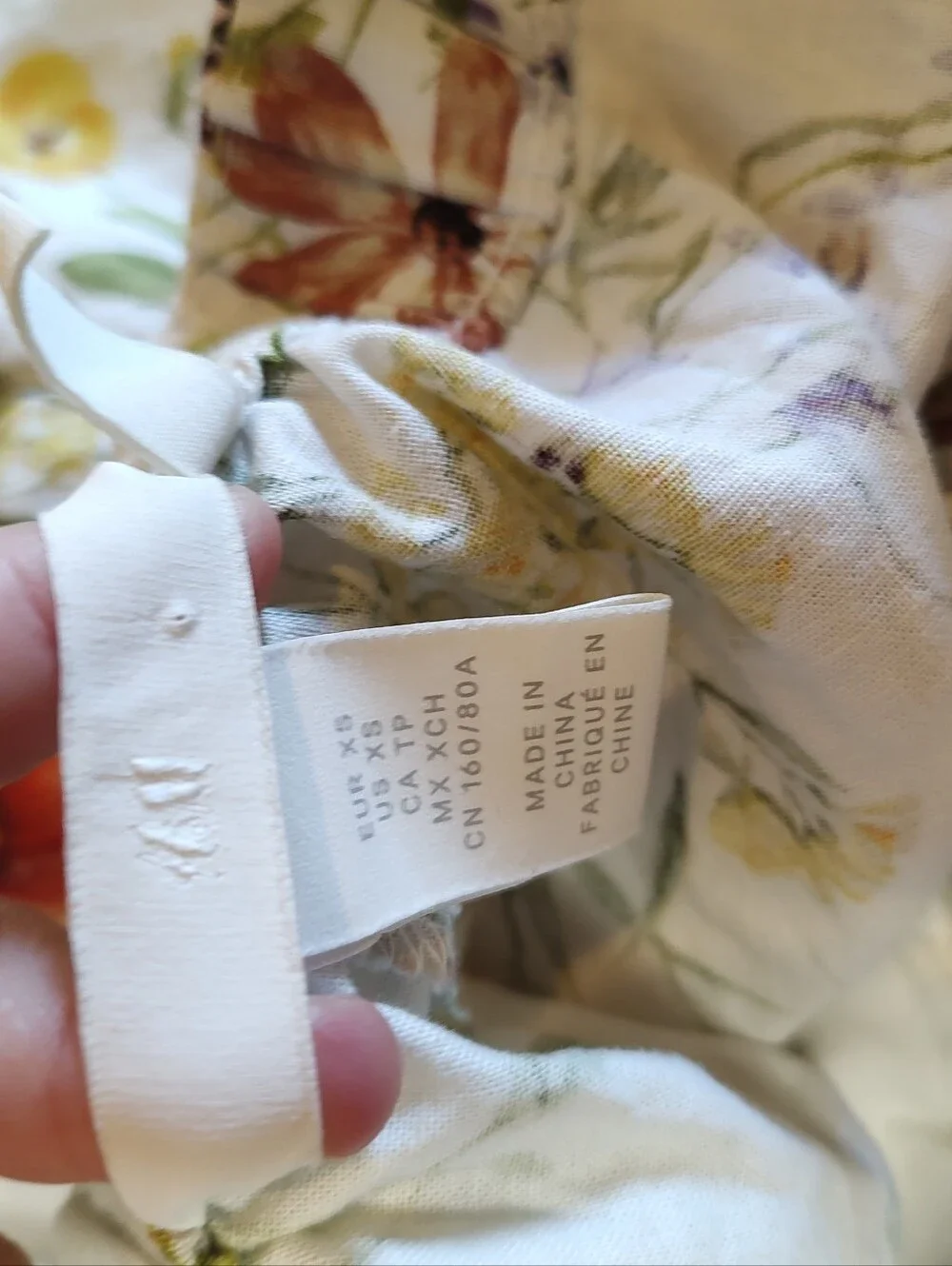 H&M measurements front